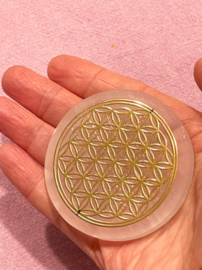 Lichtcodierte Kristallscheiben